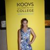Lauren Gottlieb with Winner of Koovs Goes To College Campaign