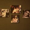 Salim Khan : Collage of Family Pictures on the Bedroom Wall in Salman Khan's Chalet at Bigg Boss Nau