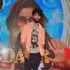 Shahid Kapoor poses for the media at the Song Launch of Shaandaar