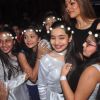 Sushmita Sen Clicks Picture With Students at a School Event