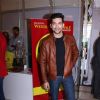 Diganth poses for the media at Glitter 2015 Event
