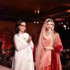Deepika Padukone Walks for Anju Modi's at Launch of 'Bajirao Mastani' Collection