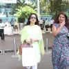 Juhi Chawla Snapped at Airport