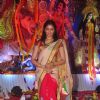 Kavita Kaushik Snapped at Durga Pooja