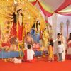 Vidya Balan : Vidya Balan Visits Durga Pandal for Durga Pooja