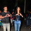 Varun Sharma and Kriti Sanon Snapped at Airport