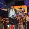Arjun Kapoor performs a stunt at the Launch of Khatron Ke Khiladi 7