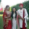 Geeta Basra : Geeta Basra and Harbhajan Singh Poses with Archana Kocchar
