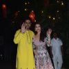 Abhishek and Aishwarya Rai Bachchan at Big B's Diwali Bash
