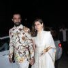 Kunal Kapoor was snapped with Wife at Anil Kapoor's Diwali Bash