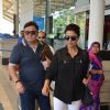 Rishi Kapoor and Neetu Singh Snapped at Airport