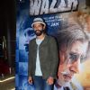 Farhan Akhtar at Trailer Launch of 'Wazir'