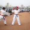 Six Time National Champion Sandhya Shetty, a black belt in Karate Goju Ryu style