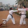 Sandhya Shetty : Sandhya Shetty During Karate Training