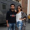 Ranbir Kapoor : Deepika Padukone and Ranbir Kapoor Snapped Promoting Tamasha