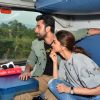 Ranbir Kapoor and Deepika Padukone Enjoys Train Journey to Delhi