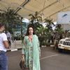 Hema Malini Snapped at Airport