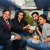 Tamasha Cast with the TC - Delhi Train Journey