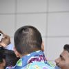 Ranveer Singh : Ranveer Singh carrying his "Bajirao Mastani" hairstyle well, snapped at Airport