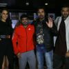 Rannvijay, Neha Dhupia, Karan Kundra and Sushil Kumar at Press Meet of MTV Roadies X4 in Delhi