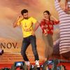 Ranbir Kapoor and Deepika Padukone for Promotions of Tamasha at Panvel