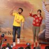 Ranbir and Deepika shake a leg at Promotions of Tamasha at Panvel