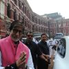 Amitabh Bachchan in Kolkata for a movie shoot
