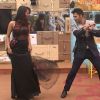 Varun Dhawan Shakes a Leg with Rochelle Rao in Bigg Boss 9 House durng Promotions of 'Dilwale' | Dilwale Photo Gallery