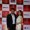 Ripu Daman Handa with Shivangi Verma at Indian Telly Awards