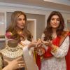 Mother - Daughter Dimple and Twinlke at Inaugration of 'Ranka' Jewellers in Pune