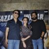 Vidhu Vinod Chopra, Aditi Rao Hydari and Farhan Akhtar at Promotions of 'Wazir'