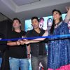 Varun Sharma, Varun Dhawan and Kriti Sanon at Promotions of 'Dilwale' at Mithibai College