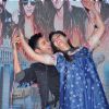 Varun Dhawan and Kriti Sanon performing at Promotions of 'Dilwale' at Mithibai College