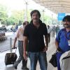 Chunky Pandey was snapped at Airport