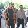 Mahendra Singh Dhoni Snapped at Airport