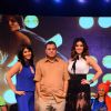 EKta Kapoor, Raj Nayak and Sunny Leone at Launch of Colors 'Box Cricket League'
