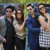Shah Rukh Khan, Kajol, Kriti Sanon and Varun Dhawan Poses for Media at Press Meet in Delhi