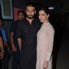 Ranveer Singh and Deepika Padukone at Mehboob Studios