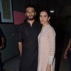 Ranveer Singh and Deepika Padukone at Mehboob Studios