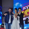 Tusshar, Aftab and Gauahar Khan Poses for Media at Song Launch of 'Kya Kool Hain Hum3'