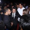 Shah Rukh Greets Salman at the Backstage of Stardust Awards