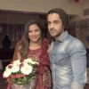 Arjan Bajwa with Gurpreet Kaur Chadha on her Birthday Bash