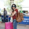 Adah Sharma poses for the media at Airport