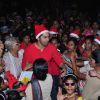 Varun Dhawan interacting with kids at the Christmas Celebrations