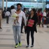 Riteish Deshmukh and Genelia Dsouza with Son Riaan Snapped at Airport