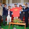 John Abraham Unveils Tee for 'Mumbai Marathon' at Press Meet