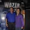 Rakesh Maria and Vidhu Vinod Chopra at Special Screening of Wazir