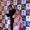 Amitabh Bachchan with Jaya Bachchan at the 22nd Annual Star Screen Awards