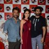 Team poses for the media at the Promotions of Fitoor on Fever FM