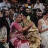 Rekha and Jaya Bachchan snapped hugging at the 22nd Annual Star Screen Awards